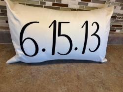 Date-Pillow